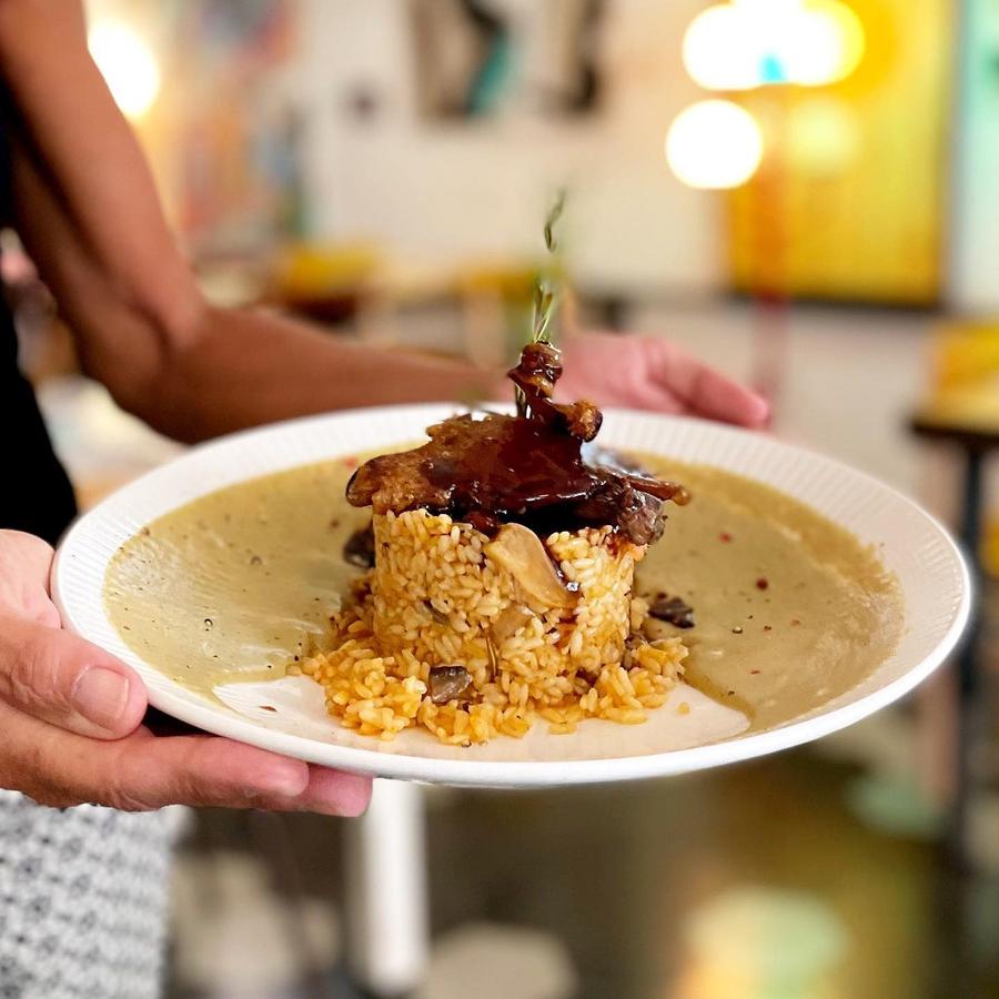 Atún con colorines — fotografía gastronómica Sevilla